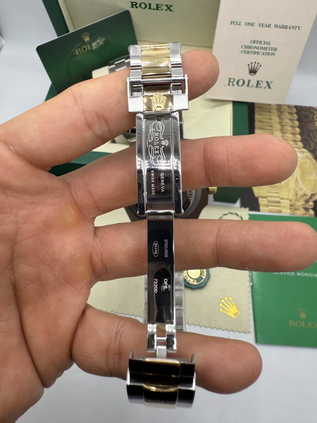 Sea-Dweller 43mm - AÇO COM DOURADO MOSTRADOR PRETO - Imagem 4
