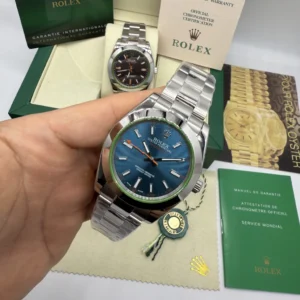 Milgauss 40mm - AÇO MOSTRADOR AZUL