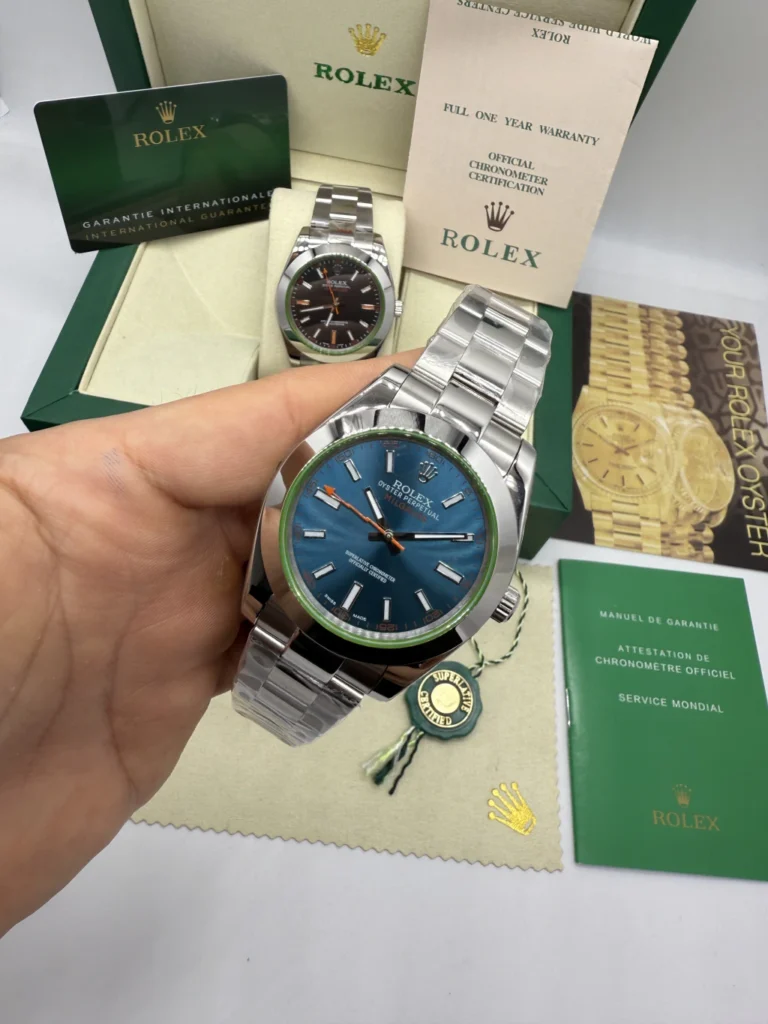 Milgauss 40mm - AÇO MOSTRADOR AZUL