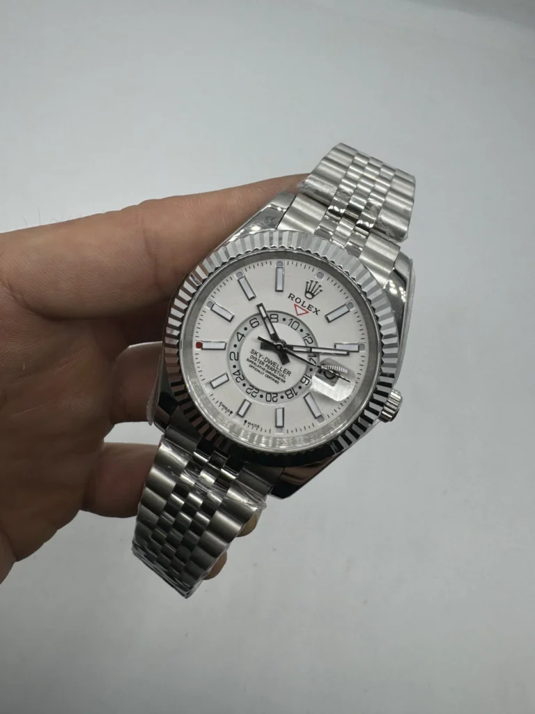 Sky-Dweller 40mm - AÇO MOSTRADOR BRANCO
