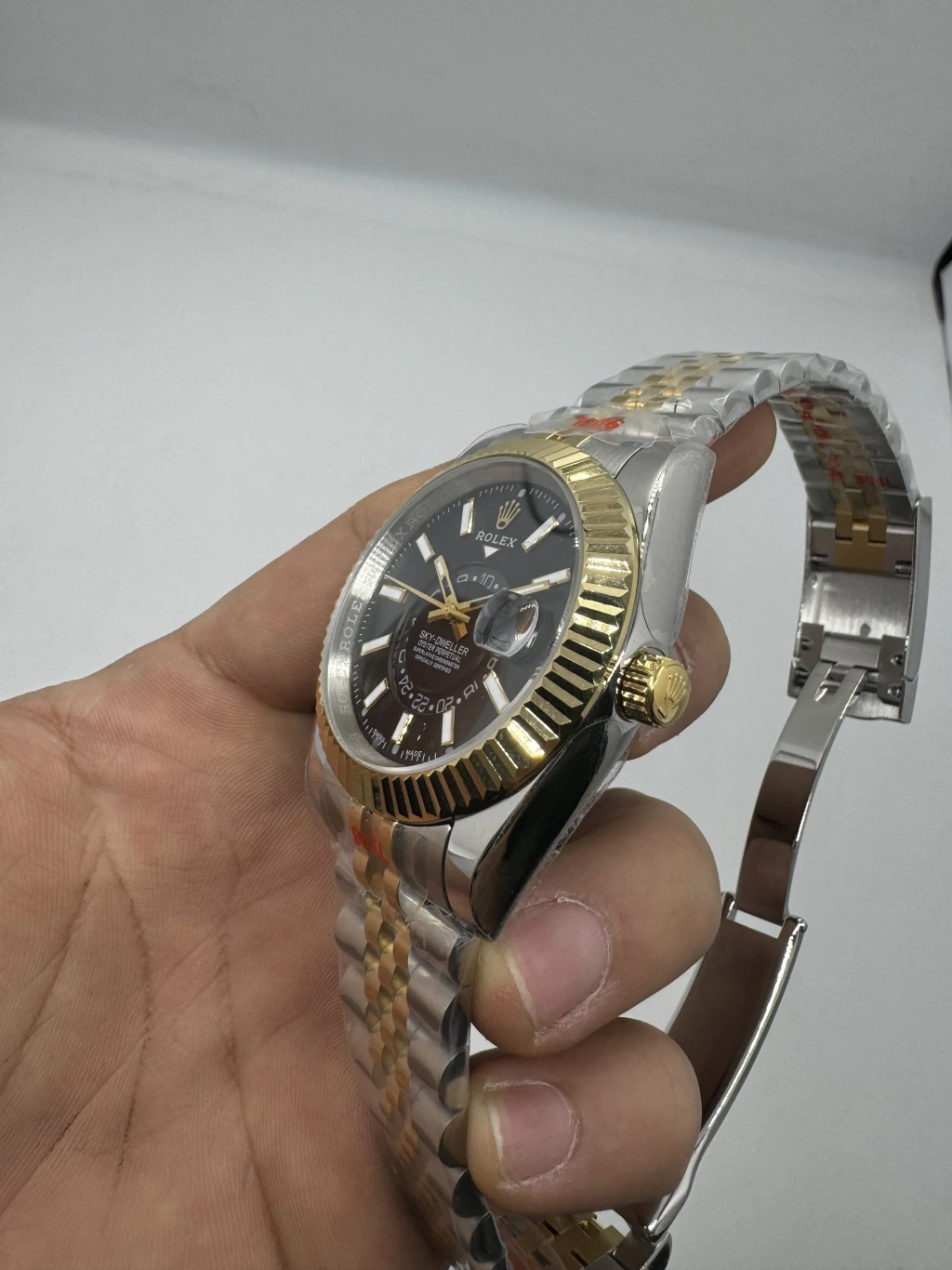 Sky-Dweller 40mm - AÇO COM DOURADO MOSTRADOR PRETO - Imagem 2