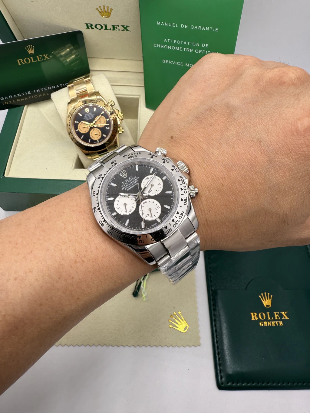 Daytona 40mm - AÇO MOSTRADOR PRETO - Imagem 5