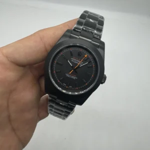 Milgauss Bamford - 40mm - AÇO PRETO MOSTRADOR PRETO