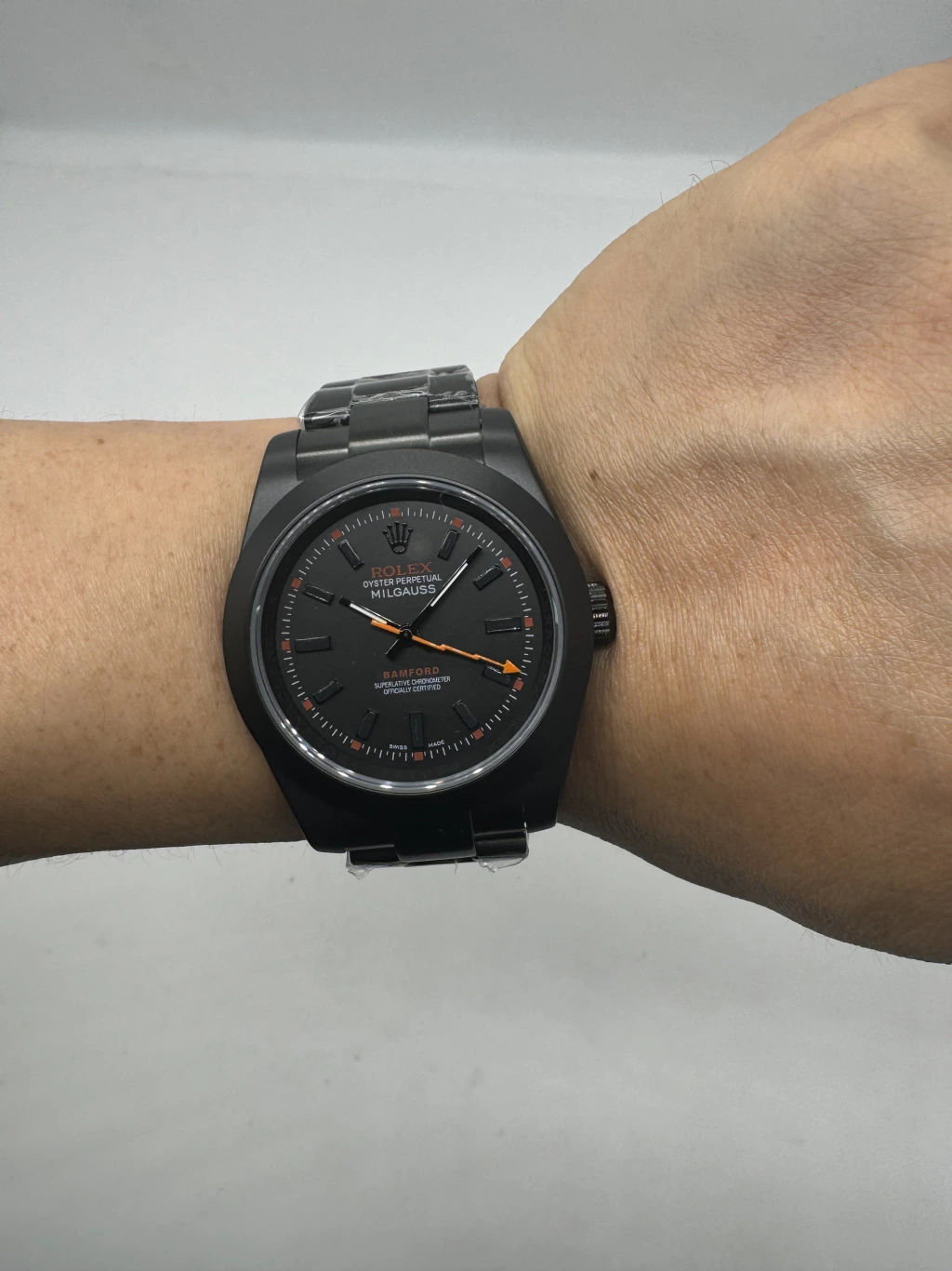 Milgauss Bamford - 40mm - AÇO PRETO MOSTRADOR PRETO - Imagem 5