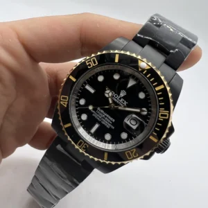 Submariner 40mm - AÇO PRETO MOSTRADOR PRETO