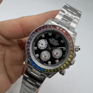 Daytona 40mm - AÇOMOSTRADOR PRETO