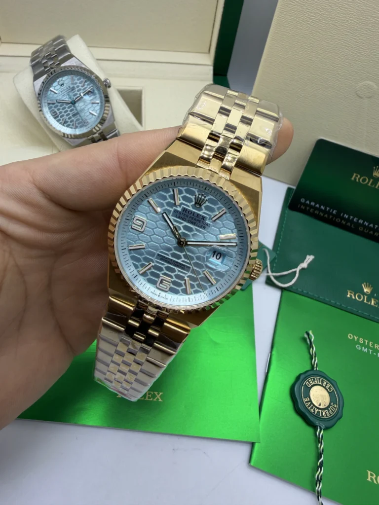 Land-Dweller 40mm - AÇO DOURADO MOSTRADOR TIFFANY