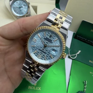 Land-Dweller 40mm - AÇO COM DOURADO MOSTRADOR TIFFANY