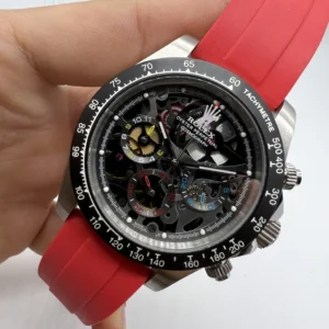 Oyster Perpetual - 40mm - AÇO MOSTRADOR PRETO - SILICONE
