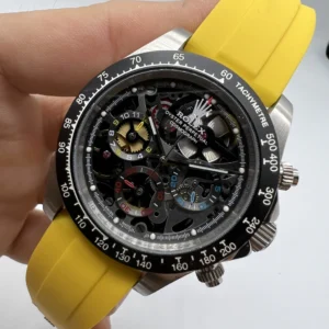 Oyster Perpetual - 40mm - AÇO MOSTRADOR PRETO - SILICONE