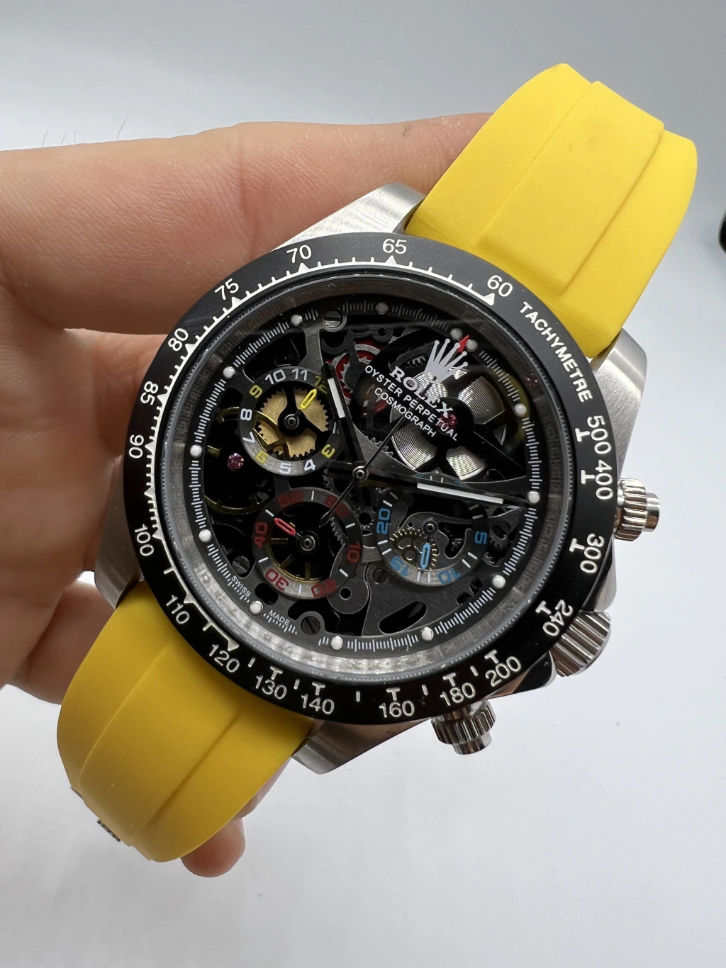 Oyster Perpetual - 40mm - AÇO MOSTRADOR PRETO - SILICONE