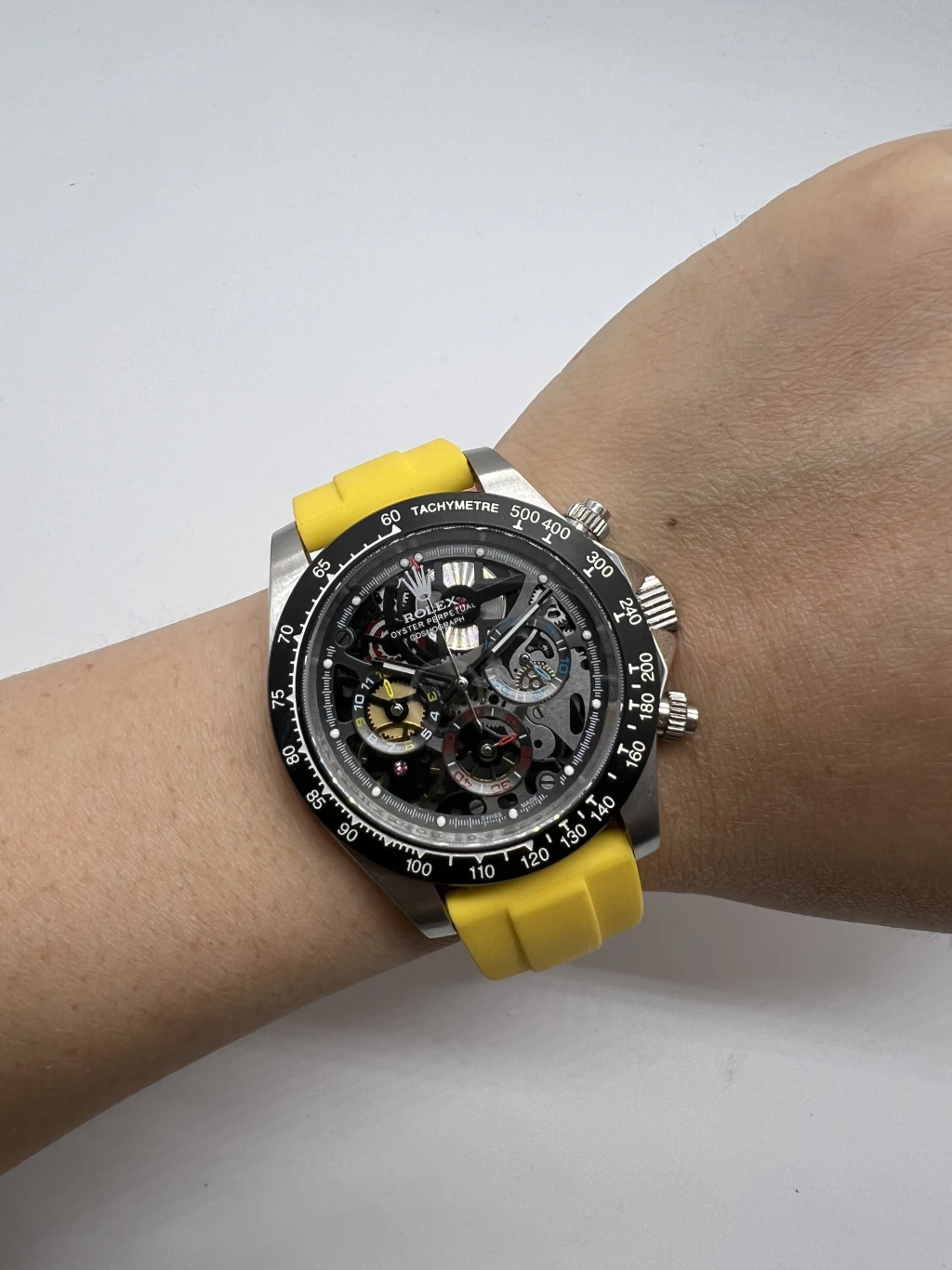 Oyster Perpetual - 40mm - AÇO MOSTRADOR PRETO - SILICONE - Imagem 5