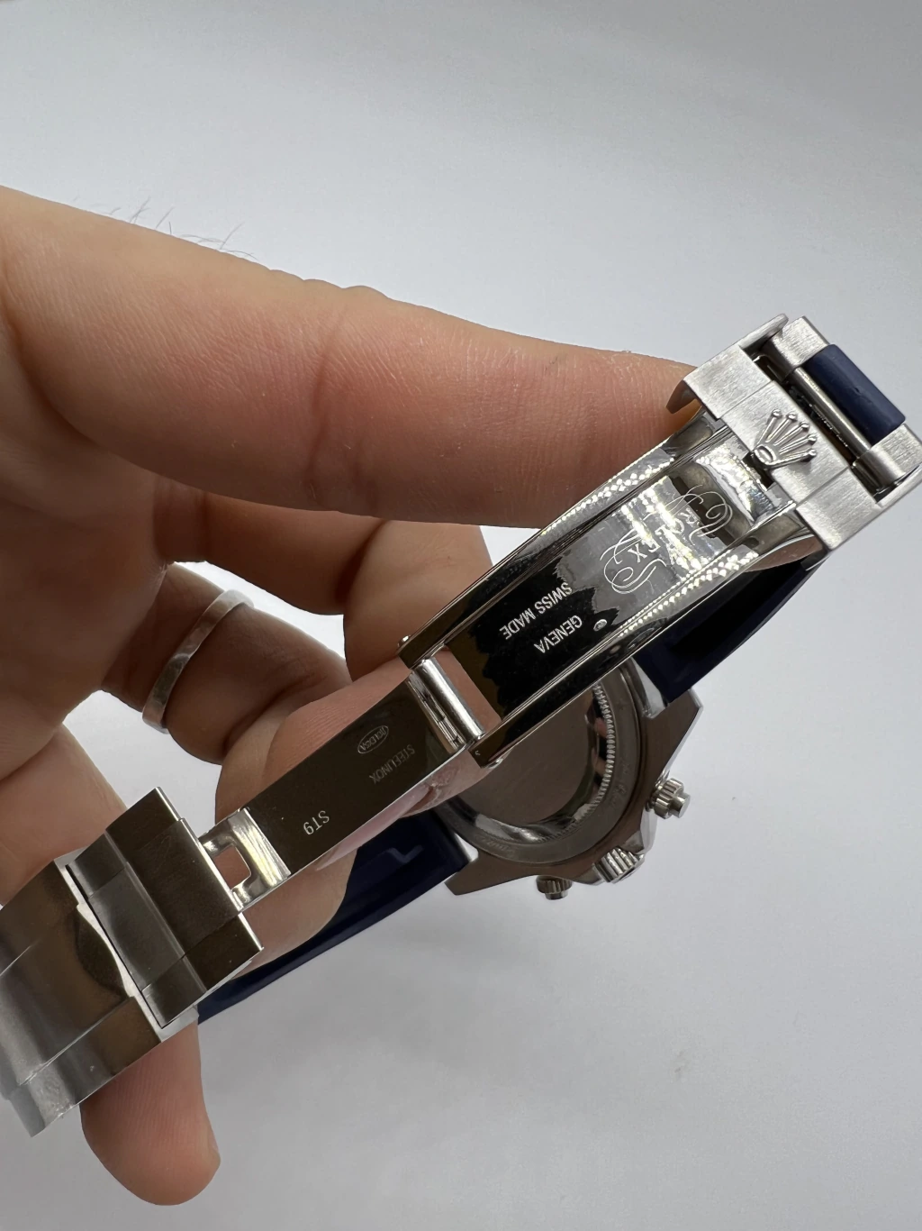 Oyster Perpetual - 40mm - AÇO MOSTRADOR CINZA - SILICONE - Imagem 4