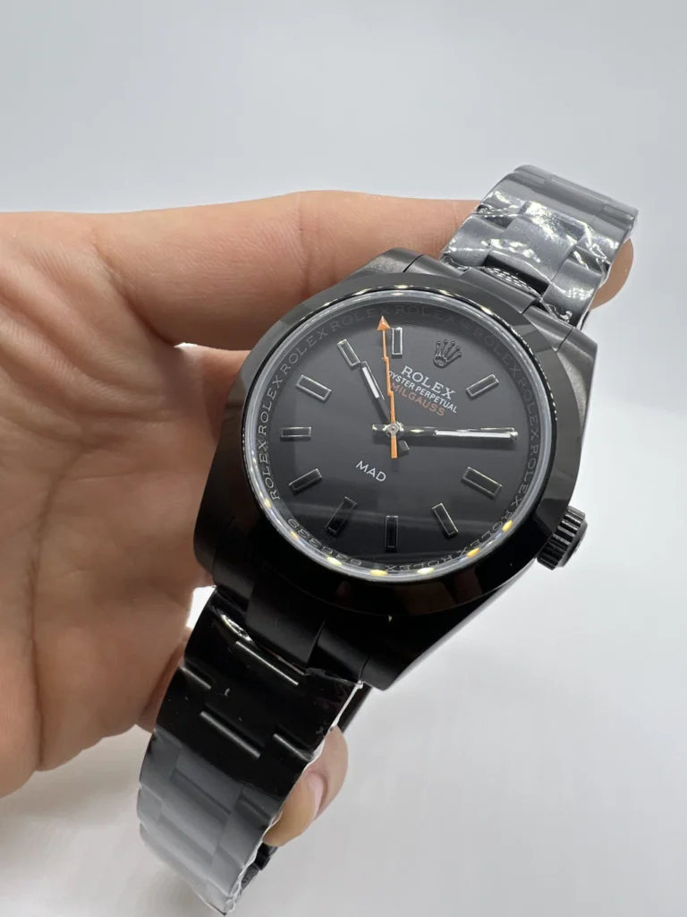 Milgauss 40mm - AÇO PRETO MOSTRADOR PRETO