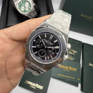 Audemars Piguet Royal Oak 42mm - AÇO MOSTRADOR PRETO