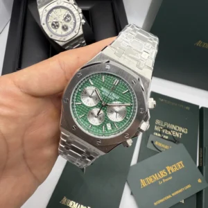Audemars Piguet Royal Oak 42mm - AÇO MOSTRADOR VERDE