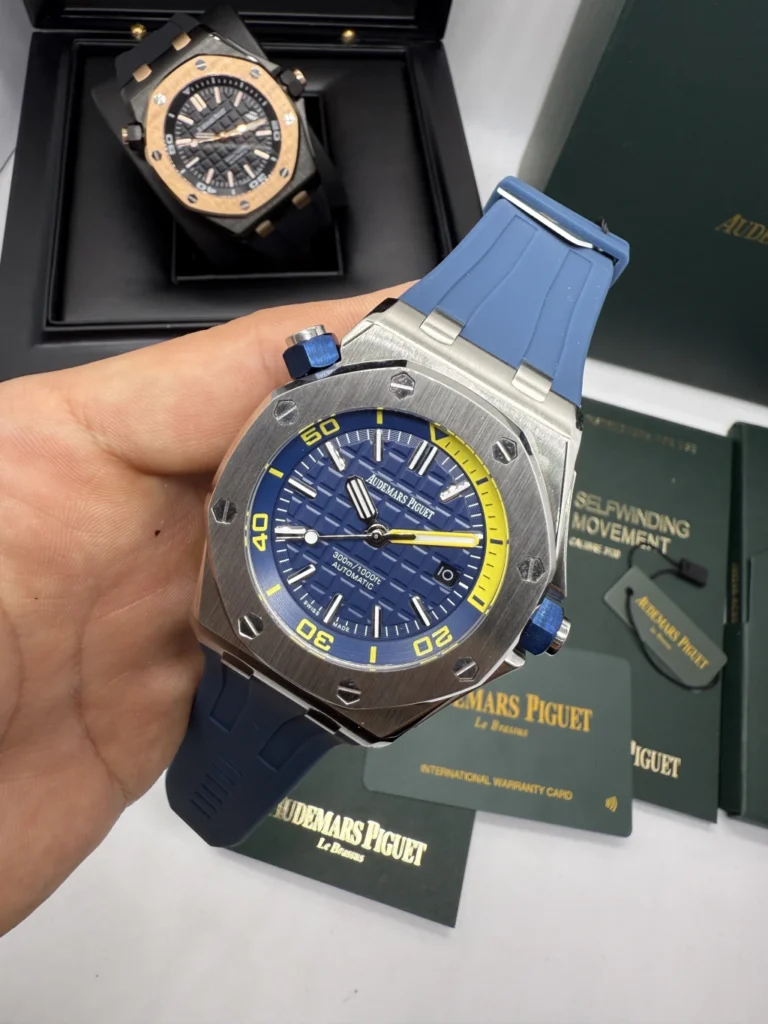 Audemars Piguet Offshore 42mm - AÇO MOSTRADOR AZUL - SILICONE