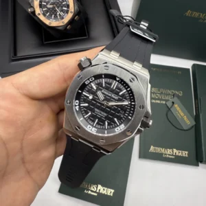 Audemars Piguet Offshore 42mm - AÇO MOSTRADOR PRETO - SILICONE