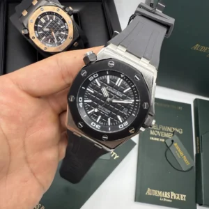 Audemars Piguet Offshore 42mm - AÇO MOSTRADOR PRETO - SILICONE