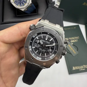 Audemars Piguet Offshore Chronograph 42mm - AÇO MOSTRADOR PRETO - SILICONE
