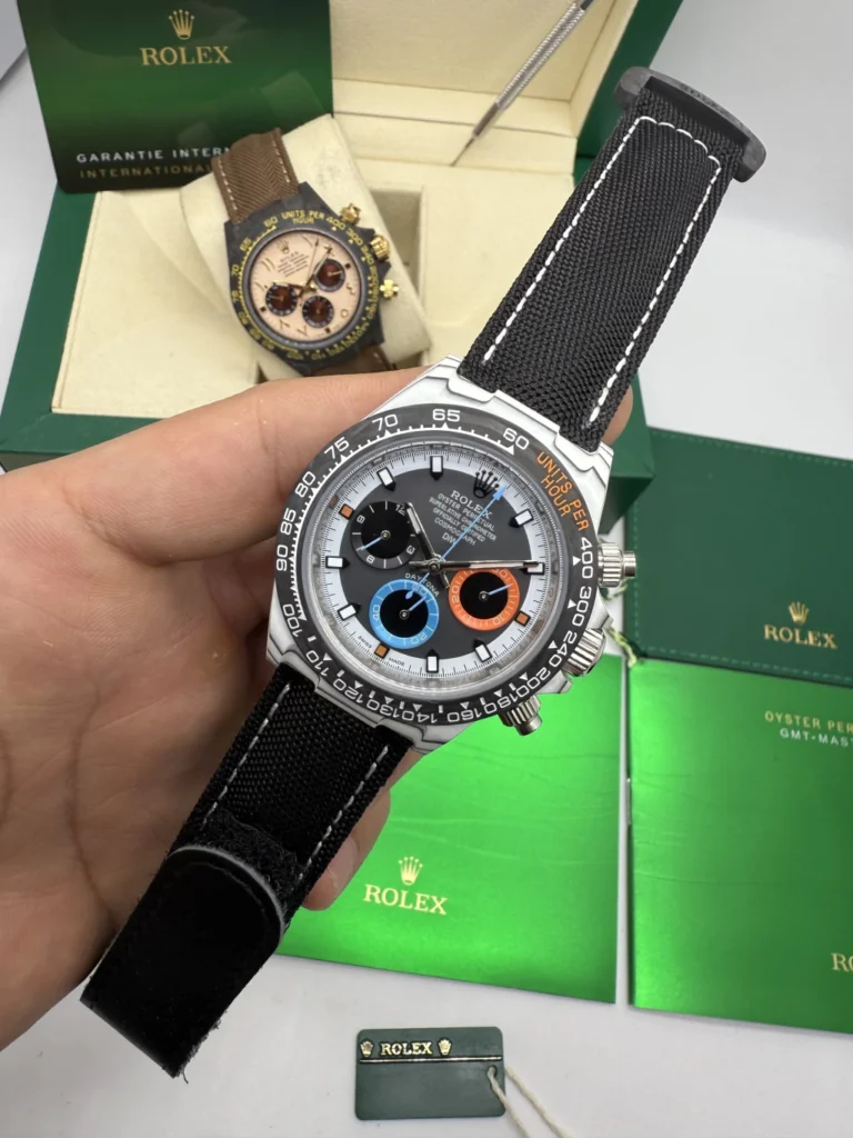 Daytona DIW Carbono 40mm - Fibra de carbono Mostrador Cinza - NYLON
