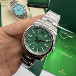 Oyster Perpetual 36mm - AÇO MOSTRADOR VERDE