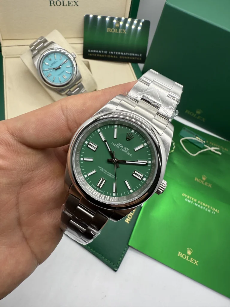 Oyster Perpetual 36mm - AÇO MOSTRADOR VERDE