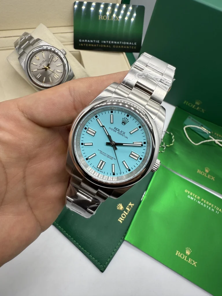 Oyster Perpetual - 36mm - AÇO MOSTRADOR AZUL CLARO