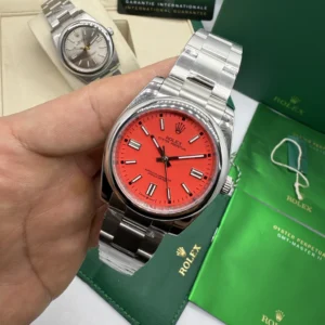 Oyster Perpetual - 36mm - AÇO MOSTRADOR LARANJA