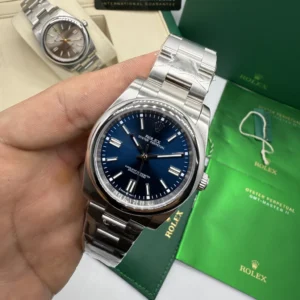 Oyster Perpetual 40mm - AÇO MOSTRADOR AZUL