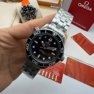 Omega Seamaster 42mm - AÇO MOSTRADOR PRETO