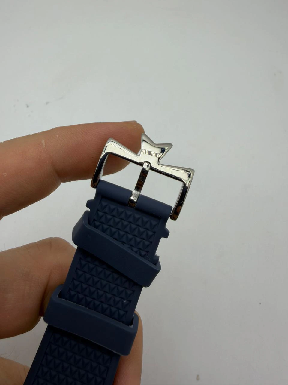 Vacheron Constantin Tourbillon 40mm - AÇO MOSTRADOR AZUL - SILICONE - Imagem 5