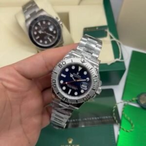 ROLEX Yacht Master - 40mm - SUPER CLONE - AÇO MOSTRADOR PRETO