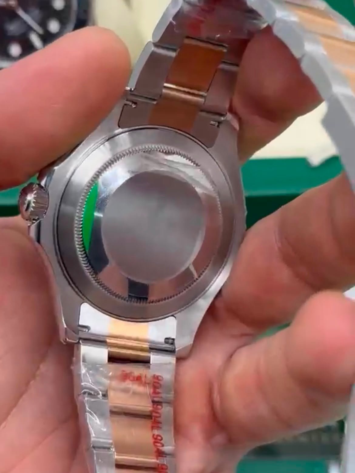 ROLEX Yacht Master - 40mm - SUPER CLONE - AÇO COM ROSE MOSTRADOR CHOCOLATE - Imagem 2