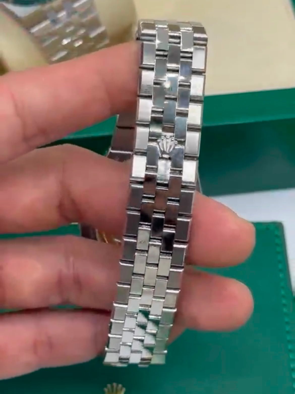 ROLEX Land Dweller 40mm - SUPER CLONE AÇO MOSTRADOR AZUL - Imagem 2