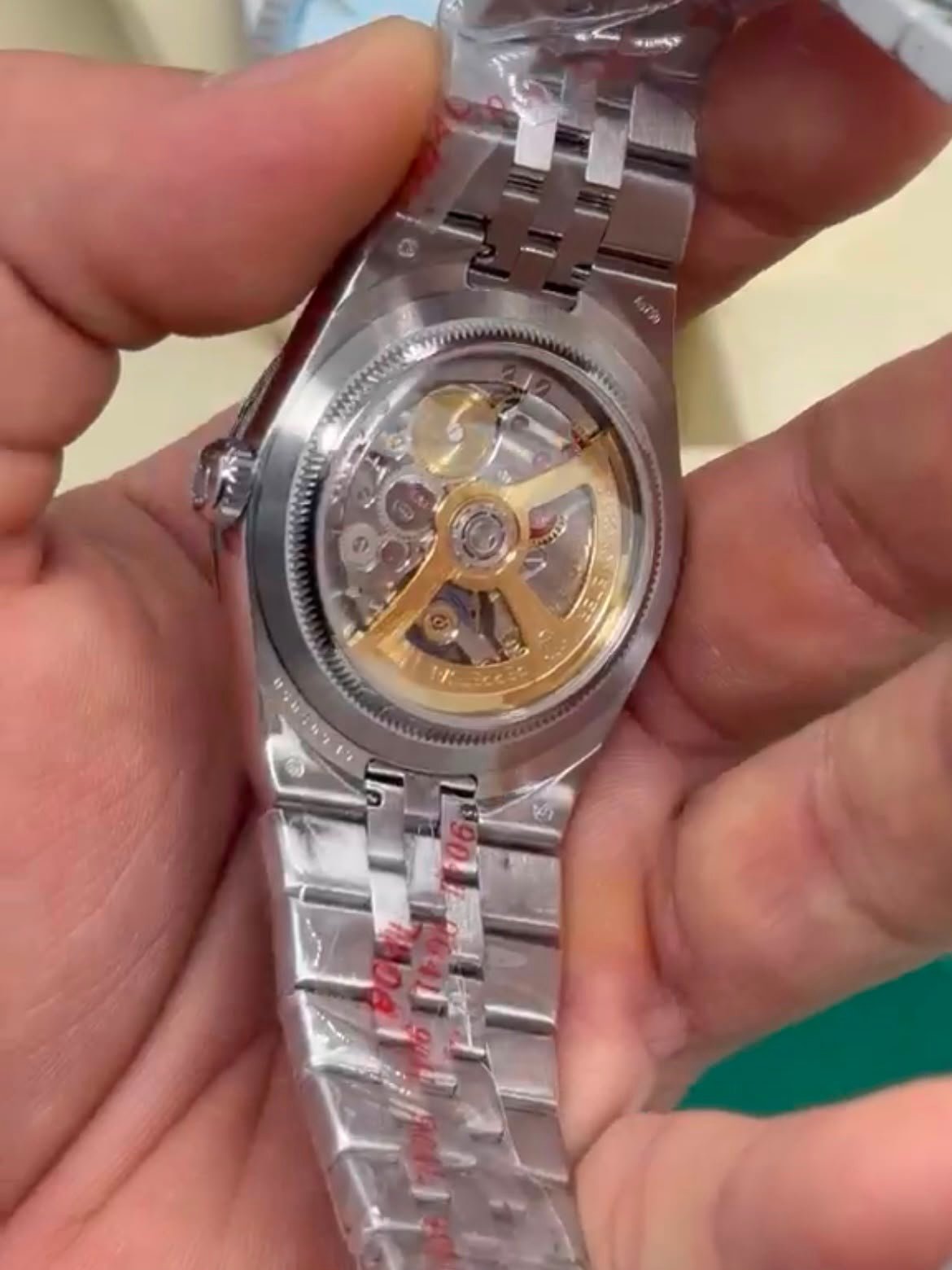 ROLEX Land Dweller 40mm - SUPER CLONE - AÇO MOSTRADOR BRANCO - Imagem 4