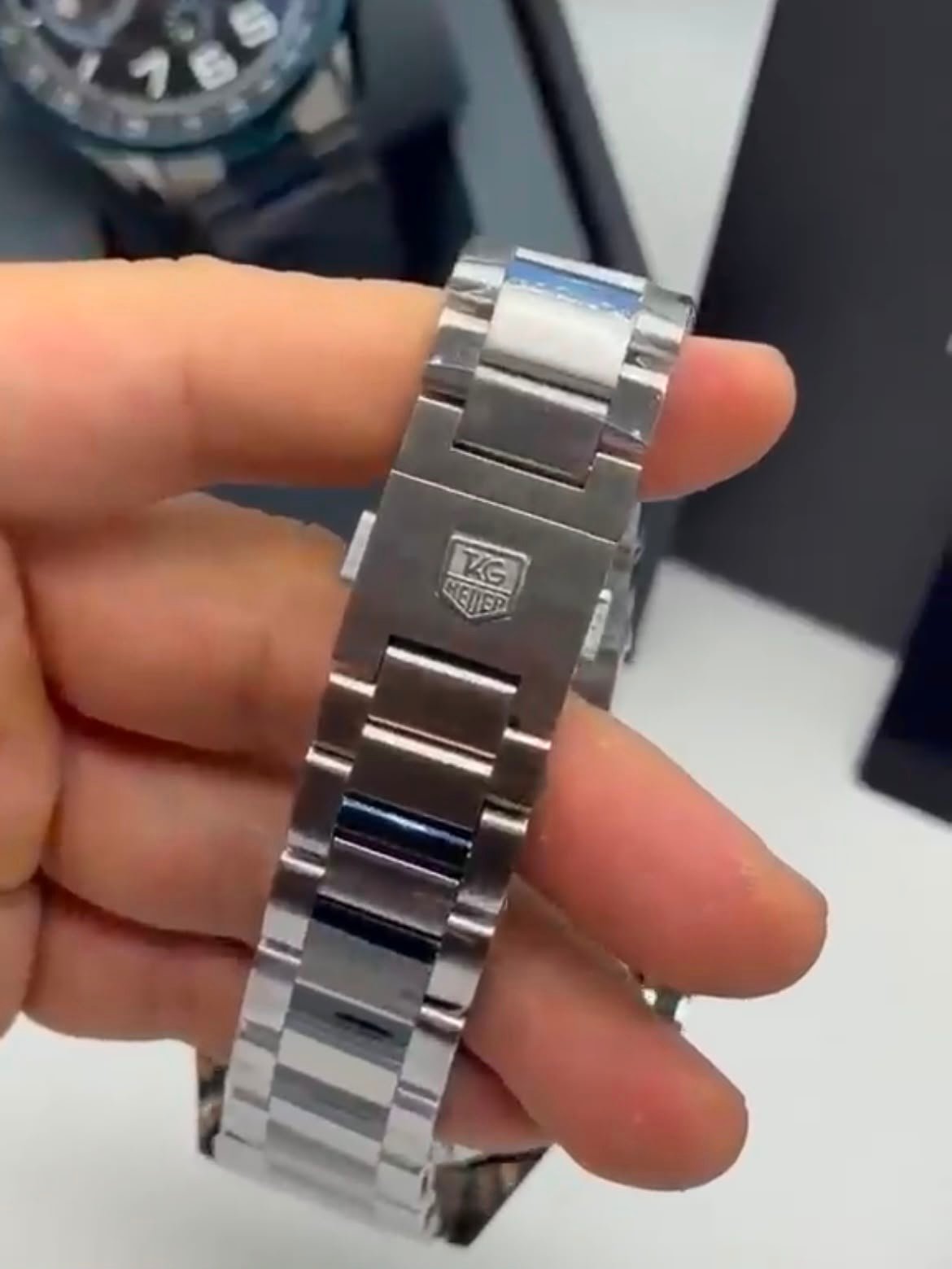 TAG Heuer Carrera BMW 42mm - AÇO MOSTRADOR PRETO - Imagem 5