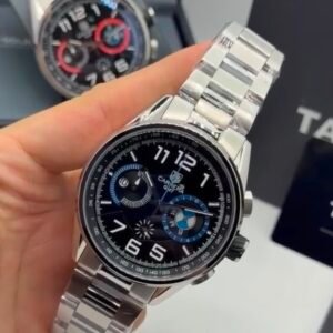 TAG Heuer Carrera BMW 42mm - AÇO MOSTRADOR PRETO