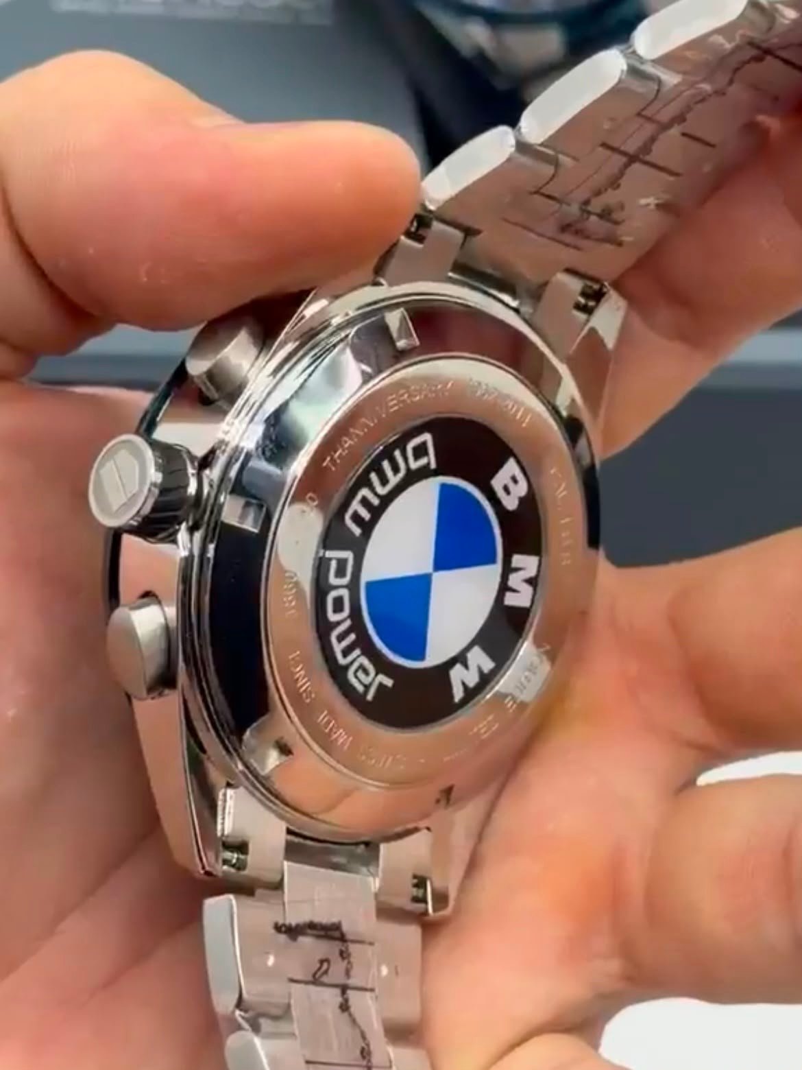 TAG Heuer Carrera BMW 42mm - AÇO MOSTRADOR PRETO - Imagem 3