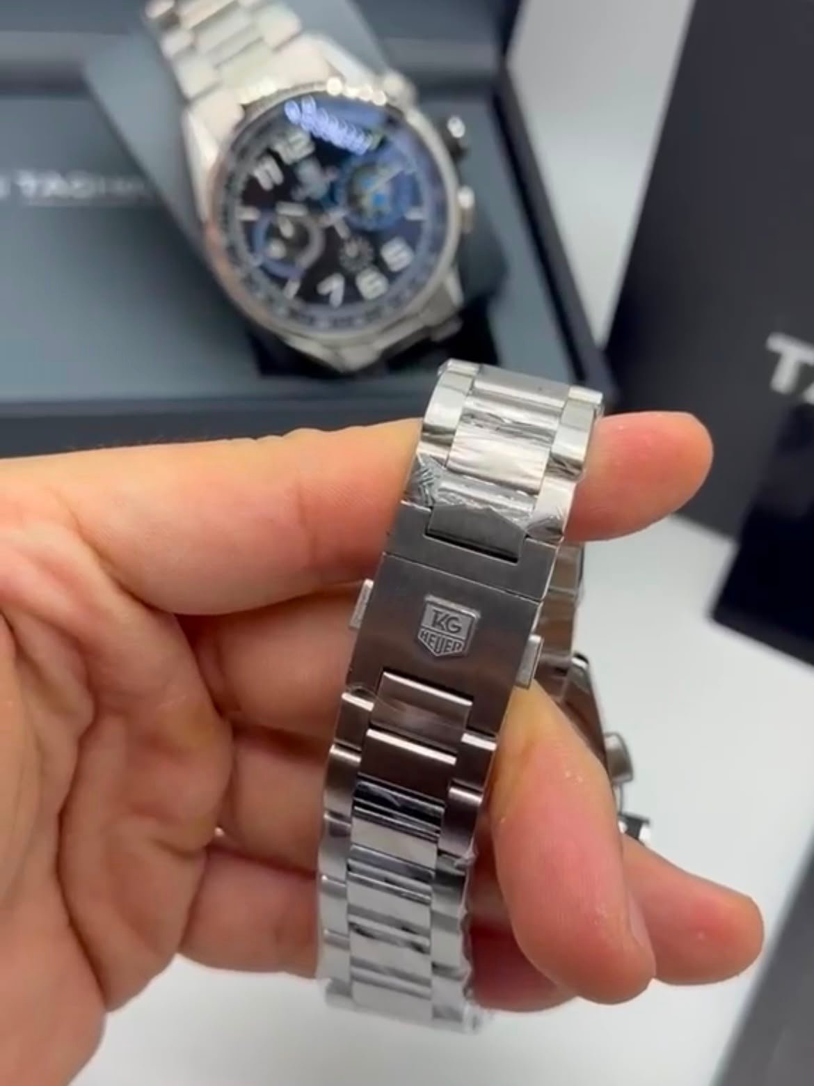 TAG Heuer Carrera BMW 42mm - AÇO MOSTRADOR BRANCO - Imagem 4
