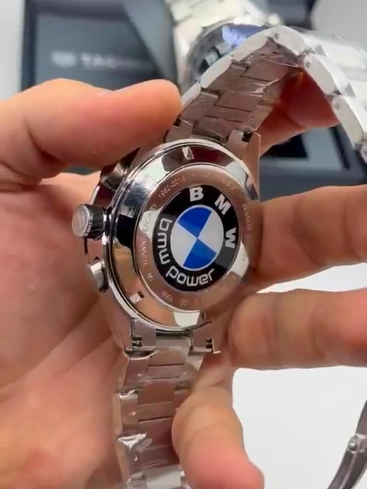 TAG Heuer Carrera BMW 42mm - AÇO MOSTRADOR BRANCO - Imagem 5