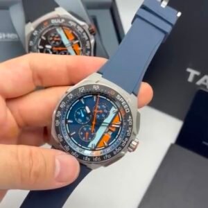 TAG Heuer GULF 42mm - AÇO MOSTRADOR AZUL - SILICONE