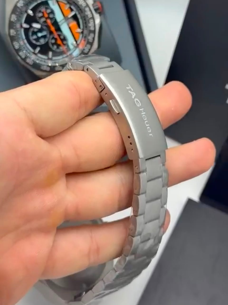 TAG Heuer GULF 42mm - AÇO MOSTRADOR AZUL - Imagem 2