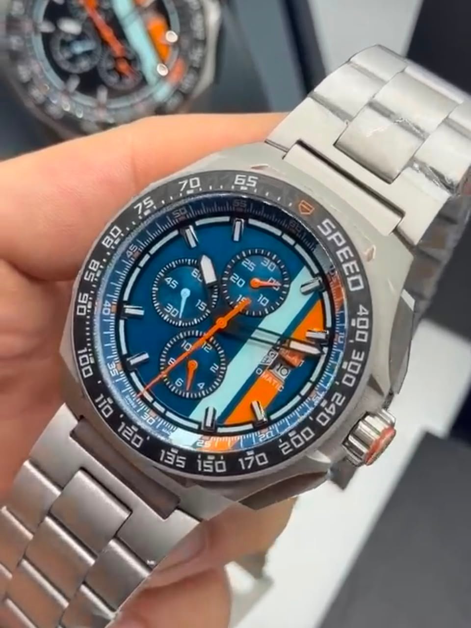 TAG Heuer GULF 42mm - AÇO MOSTRADOR AZUL - Imagem 4