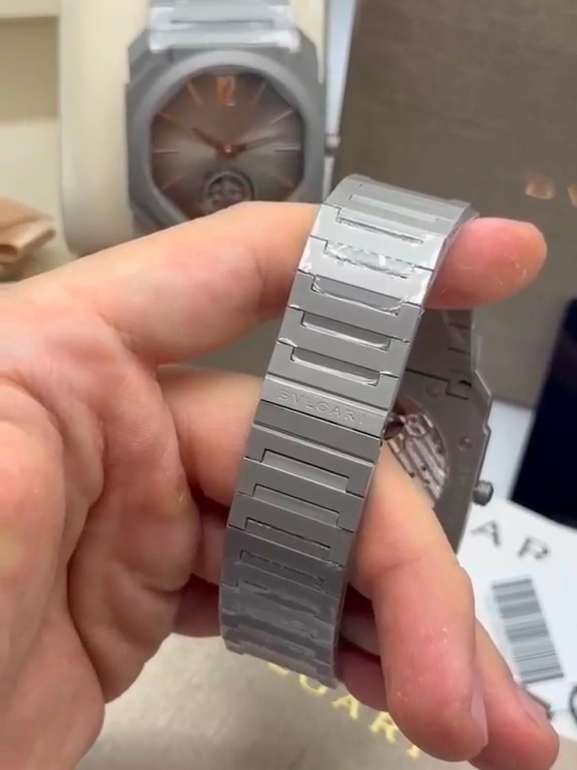 Bvlgari Octo Finissimo Middle East 40mm - AÇO MOSTRADOR CINZA - Imagem 2