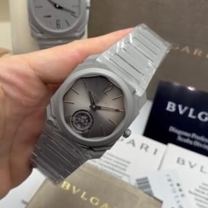 Bvlgari Octo Finissimo Middle East 40mm – TURBILHÃO AÇO MOSTRADOR CINZA