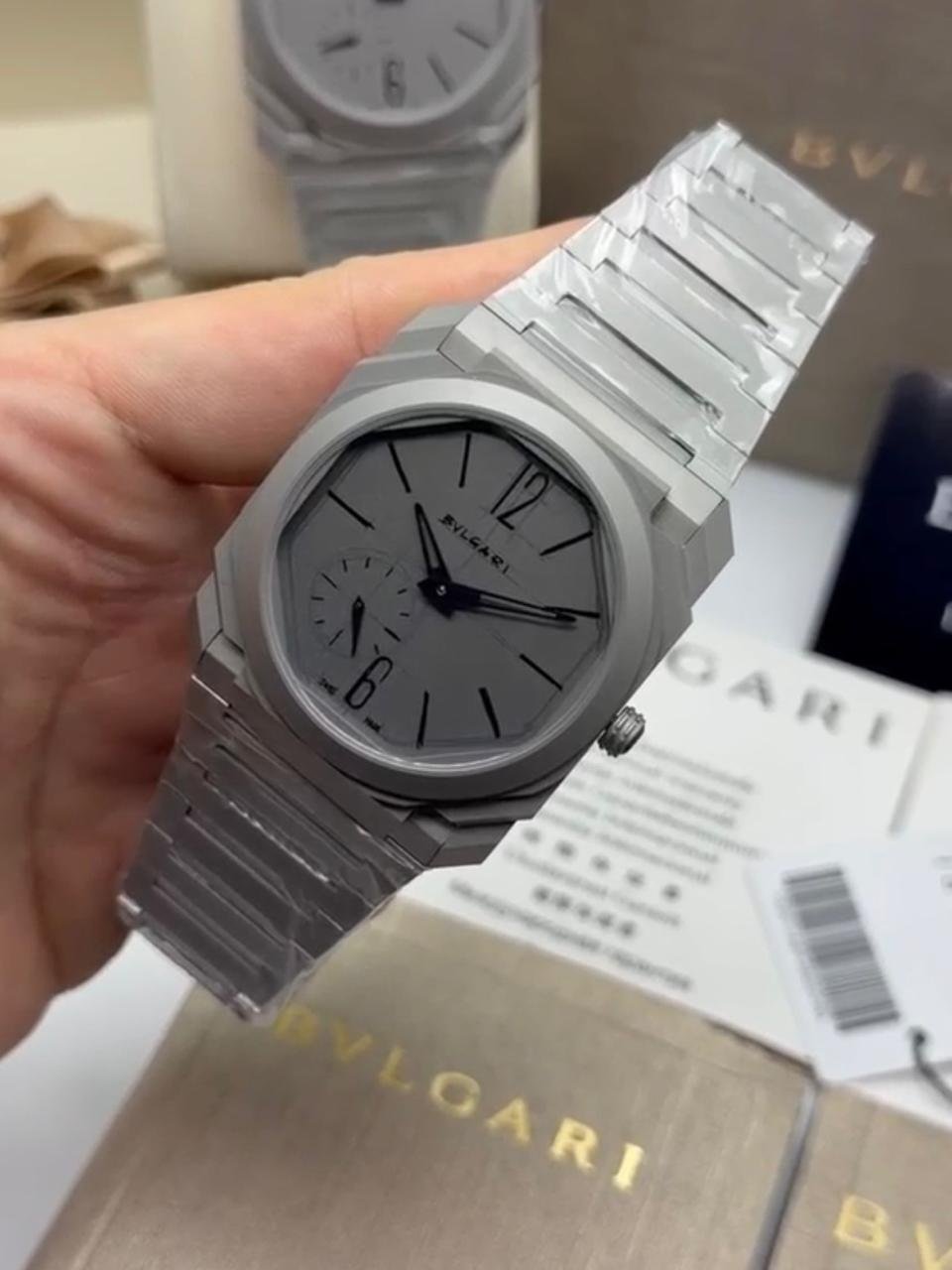 Bvlgari Octo Finissimo Middle East 40mm – AÇO MOSTRADOR CINZA