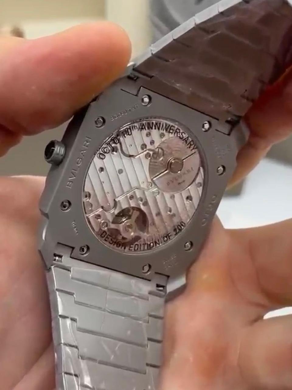 Bvlgari Octo Finissimo Middle East 40mm – AÇO MOSTRADOR CINZA - Imagem 3