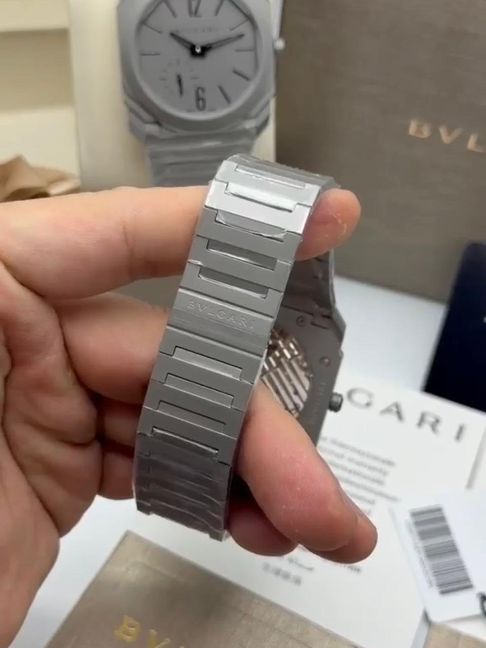 Bvlgari Octo Finissimo Middle East 40mm – AÇO MOSTRADOR CINZA - Imagem 4