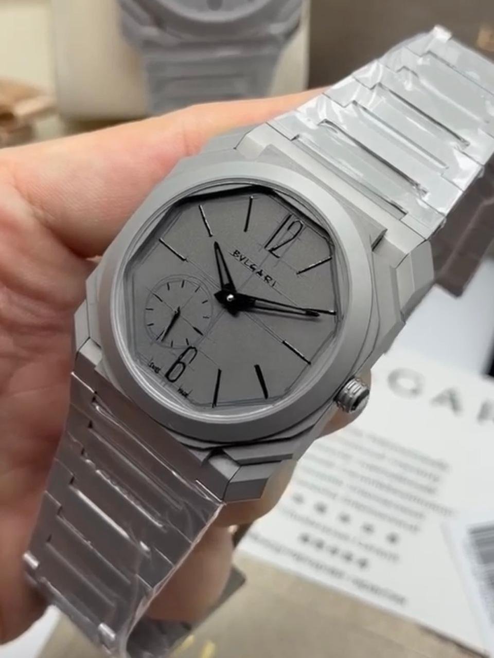 Bvlgari Octo Finissimo Middle East 40mm – AÇO MOSTRADOR CINZA - Imagem 5